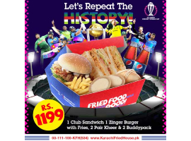 Karachi Fried House Sharing Box 2 For Rs.1199/-